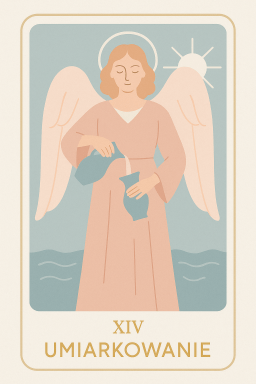 Karta tarot Umiarkowanie
