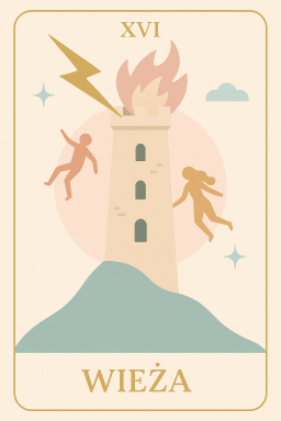 Karta tarot Wieża