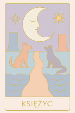 Karta tarot Księżyc